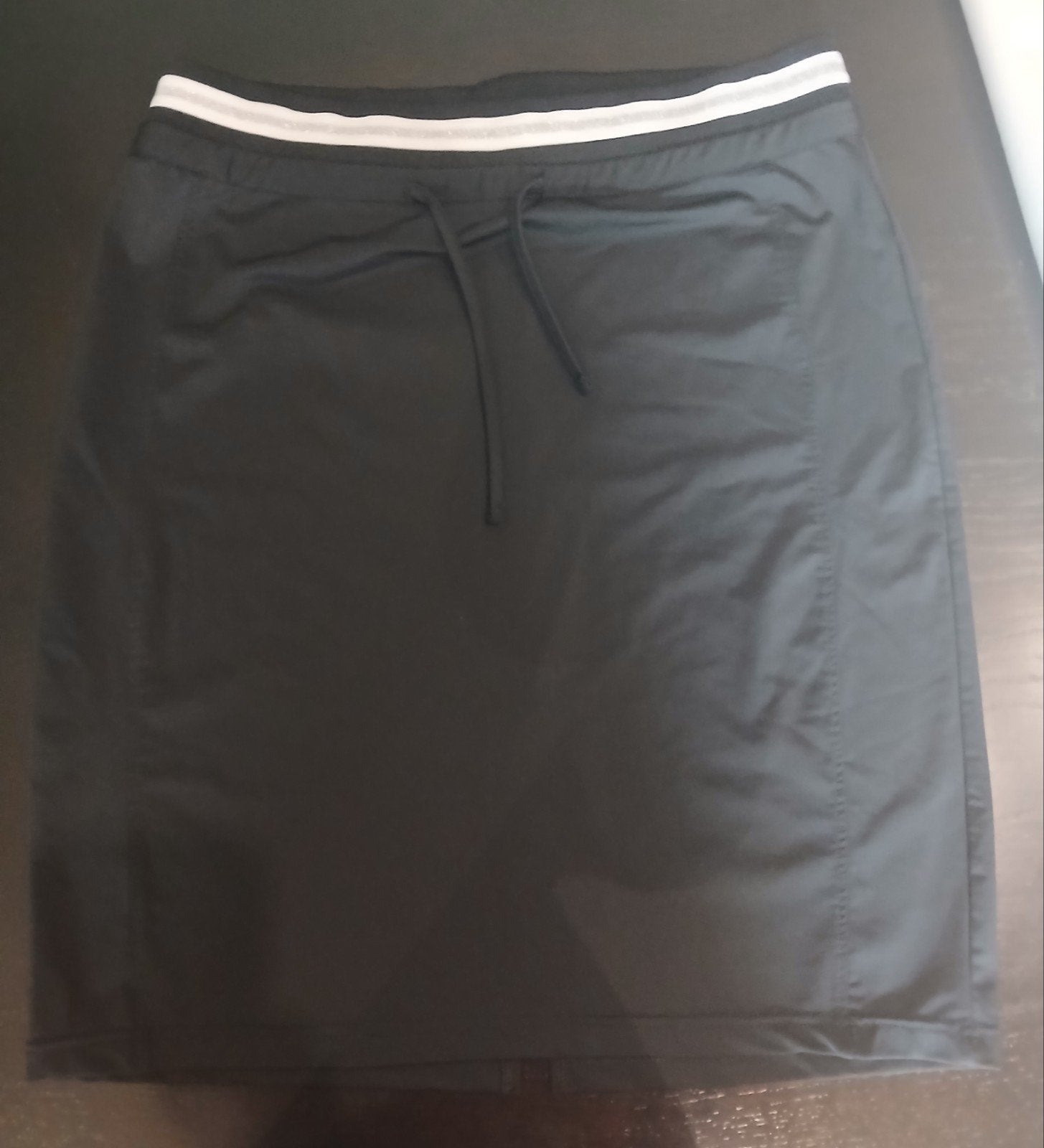 Dames rok zwart met zilvere stiek band -True Spirit-Maat XL, Zwart, Maat 46/48 (XL) of groter, Ophalen of Verzenden, True Spirit
