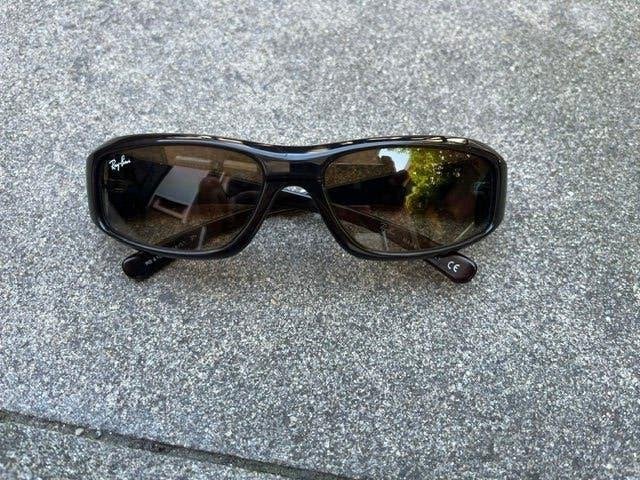 RayBan RB4103, Zonnebril, Bruin, Ophalen of Verzenden, Zo goed als nieuw