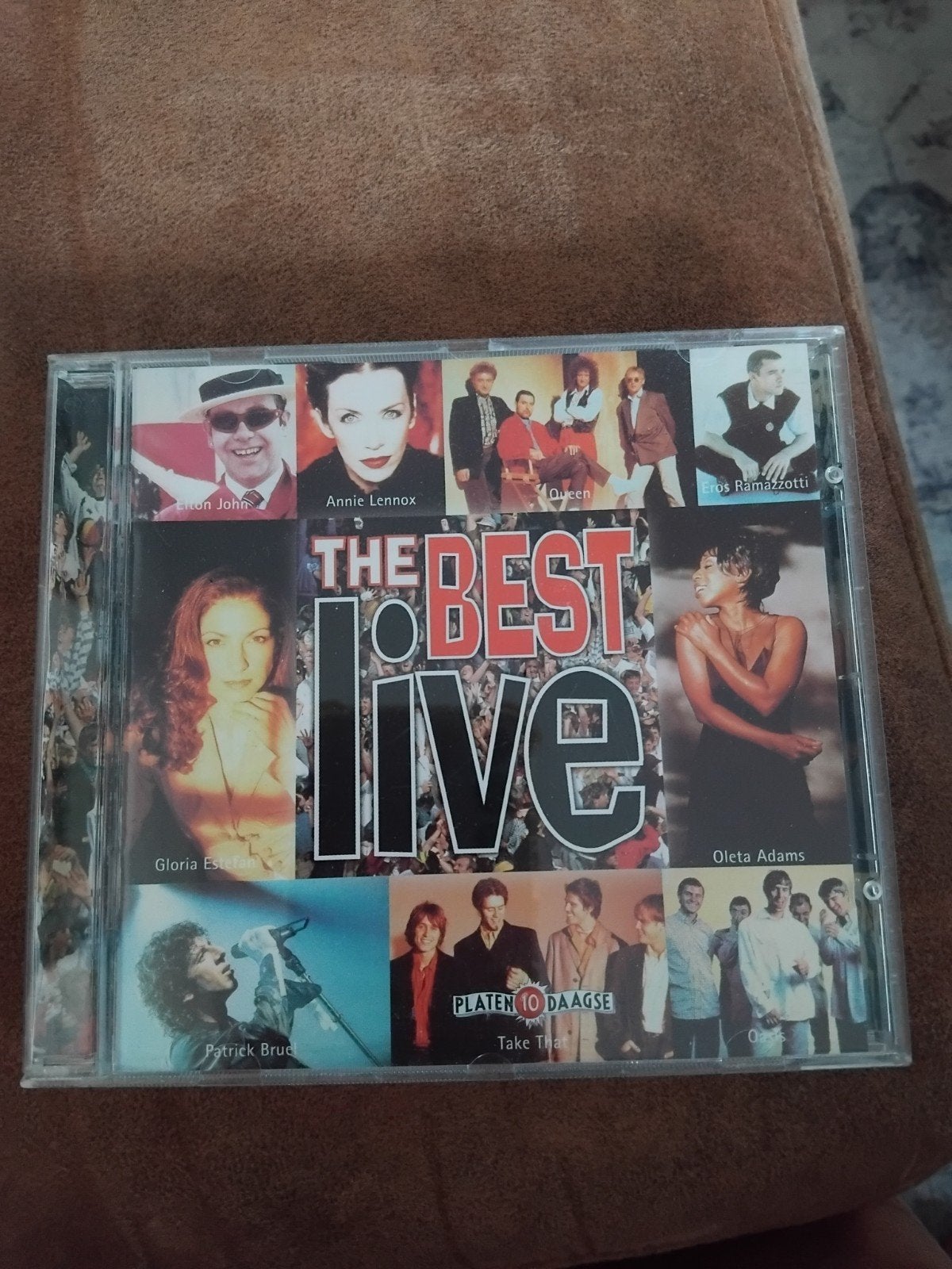 The Best Live CD met Elton John, Queen, Annie Lennox e.a., Cd's en Dvd's, Ophalen of Verzenden, Gebruikt, Pop, Verzamelalbum