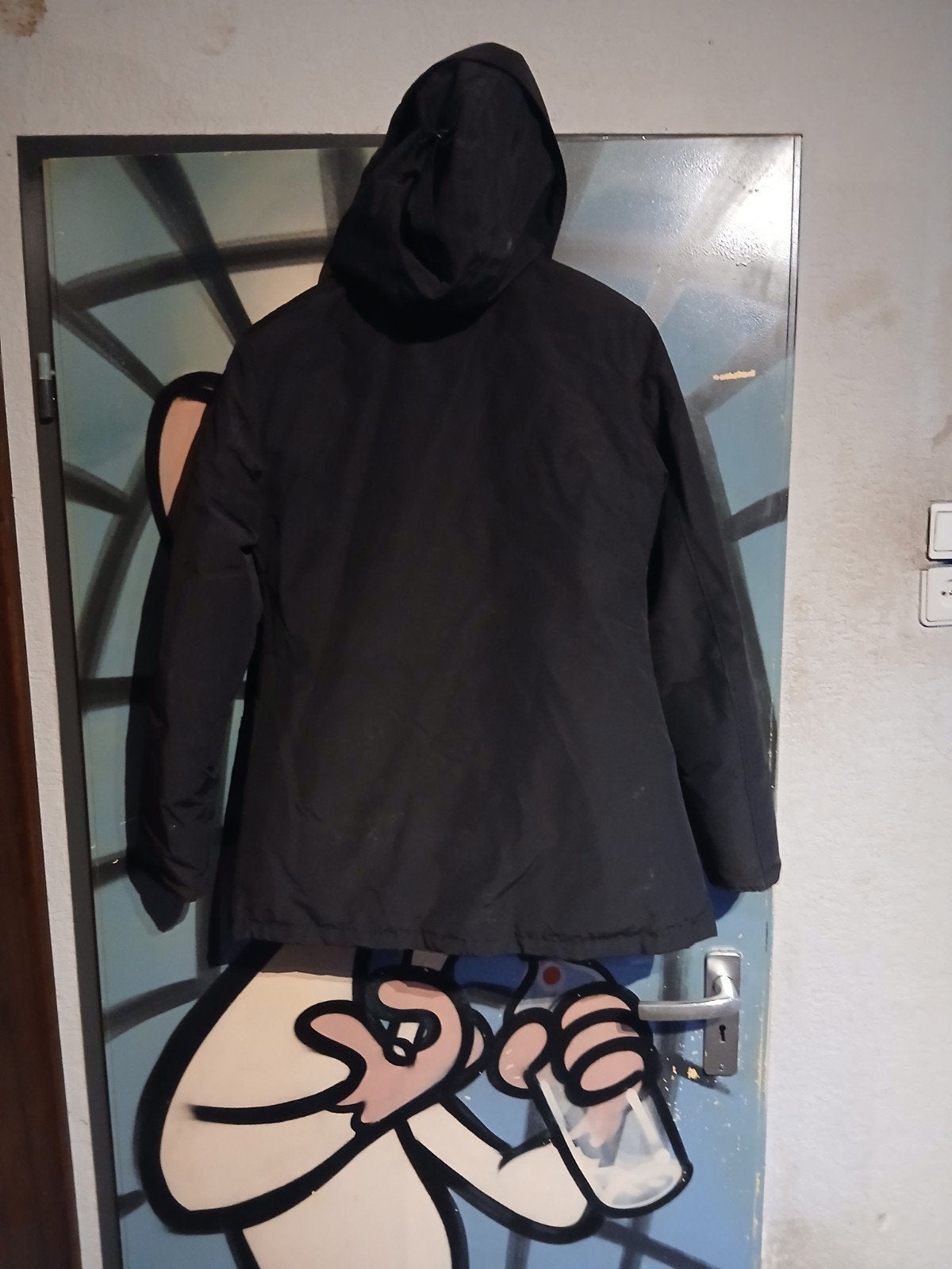 Airforce Parka - Maat L, Maat 52/54 (L), Zwart, Ophalen of Verzenden, Airforce