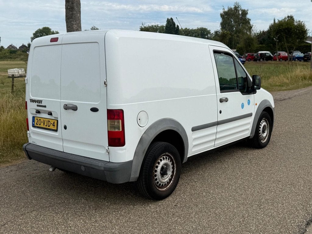 Ford Transit Connect T200S 1.8 TDCi APK 08-2026 Airco, Auto's, Voorwielaandrijving, Stof, Gebruikt, Zwart