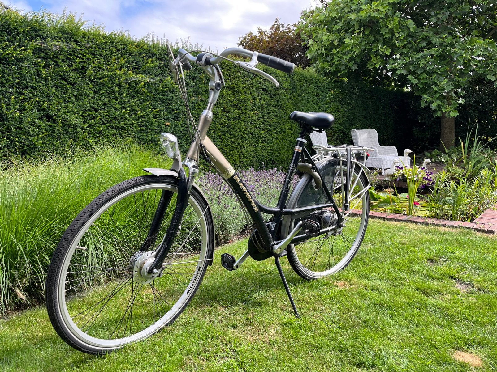 Batavus Weekend damesfiets Nexus 8 Aluminium nette staat, Fietsen en Brommers, Fietsen | Dames | Damesfietsen, Gebruikt, Batavus