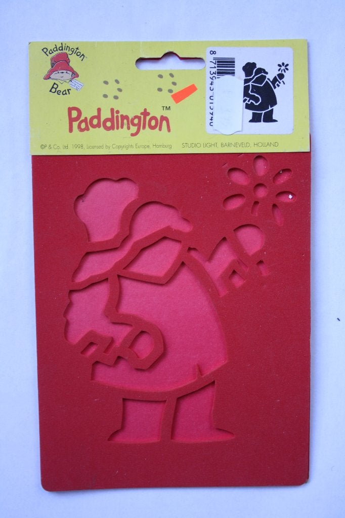 Paddington relief stencil beer met bloem, Verzenden, Nieuw, Dieren, Pons of Mal