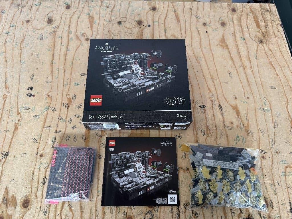 LEGO Star Wars Death Star Trench Run diorama (75329), Kinderen en Baby's, Speelgoed | Duplo en Lego, Compleet, Info@lego.com, Star Wars