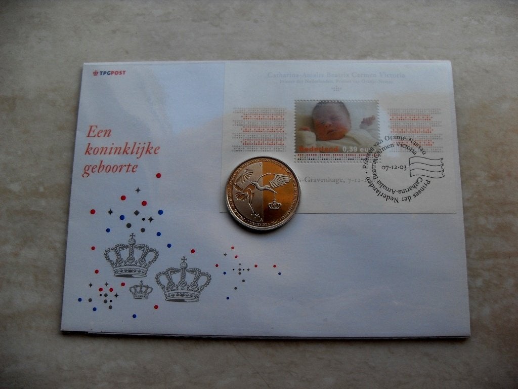 Nederland 2003 1e Dag-envelop., Verzenden, Gestempeld