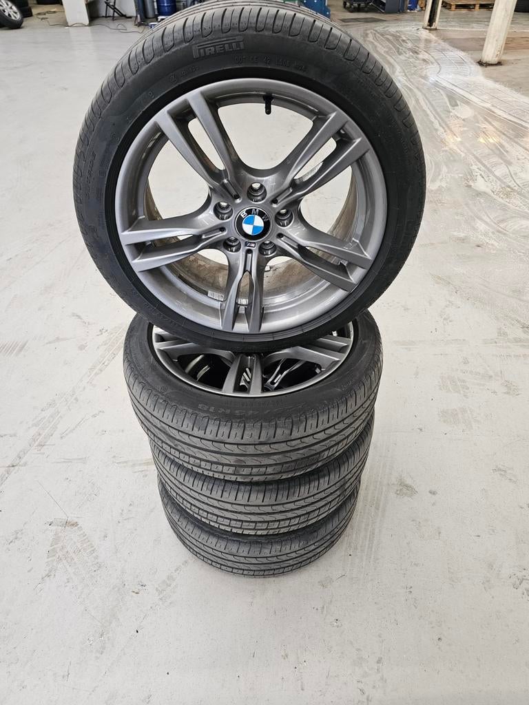 Bmw M zomer velgen set 18" zomerbanden, Ophalen of Verzenden, 18 inch, Zomerbanden, Banden en Velgen