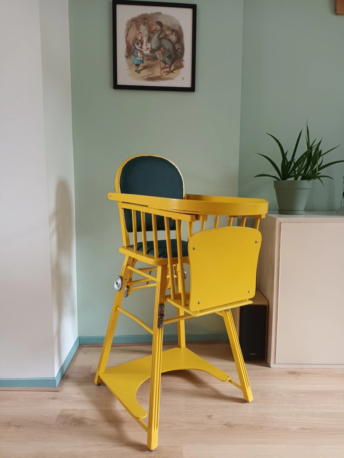 Vintage kinderstoel , helemaal opgeknapt, Ophalen, Gebruikt, Stoel(en)