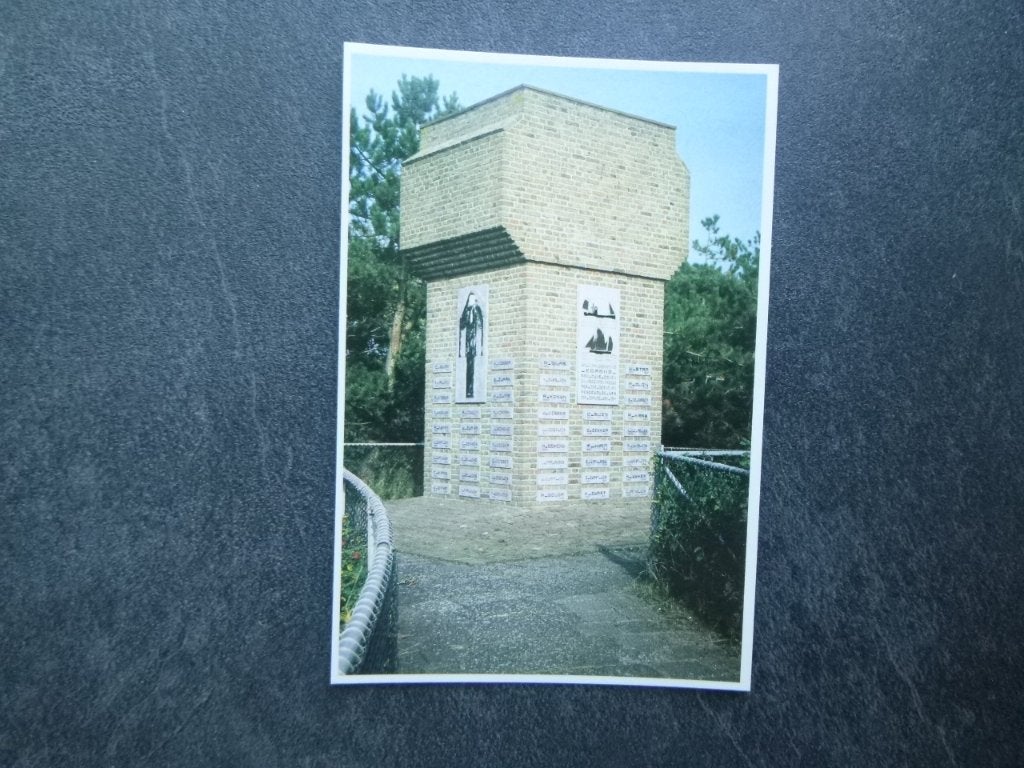 Egmond aan Zee, visssersmonument, Verzenden, 1980 tot heden, Ongelopen, Noord-Holland