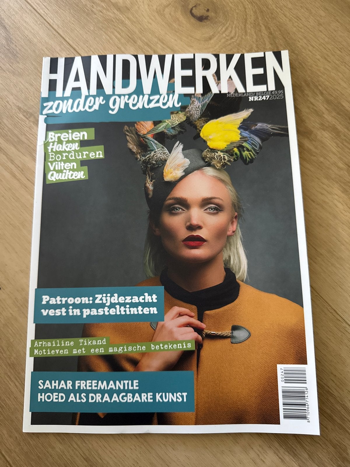 Tijdschrift Handwerken zonder grenzen NR247 2023, Ophalen of Verzenden, Nieuw, Handborduren, Overige typen