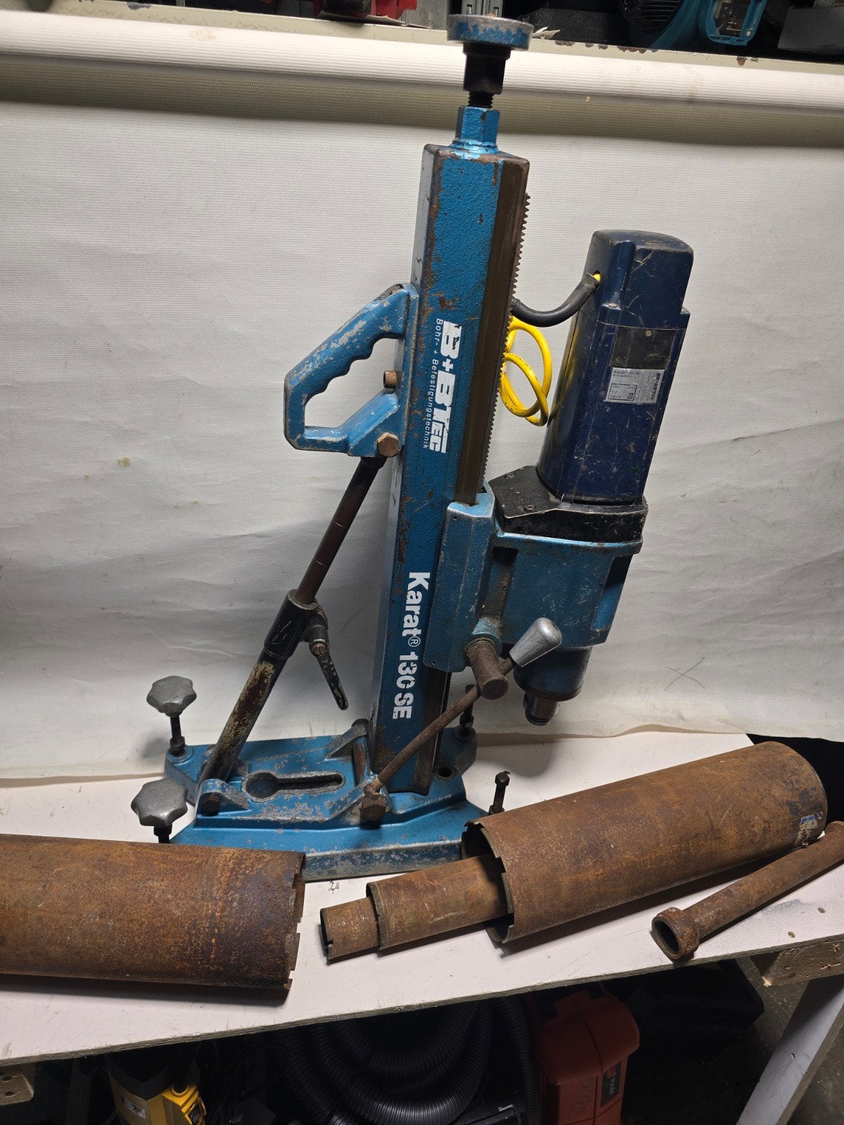 karat diamantboormachine met boren, Tuin en Terras, Grondboor, Ophalen of Verzenden, N.v.t, Karat