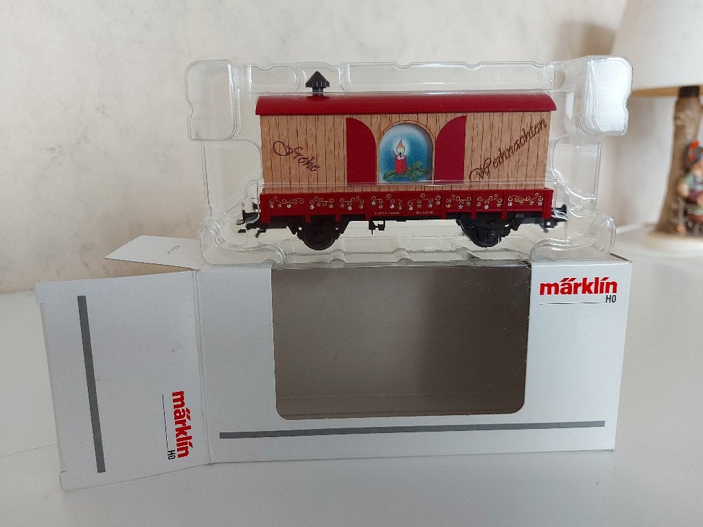 Marklin Kerstwagon 48410, Wisselstroom, Ophalen of Verzenden, Märklin, Nieuw