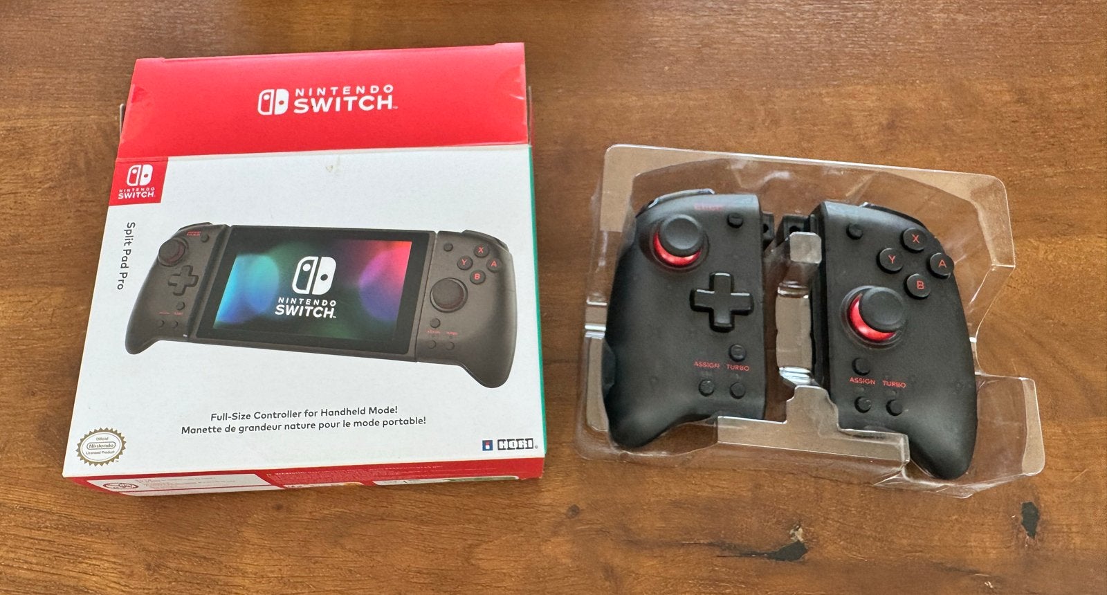 HORI Split Pad Pro voor Nintendo Switch, Ophalen of Verzenden, Zo goed als nieuw, Met 2 controllers, Switch Original