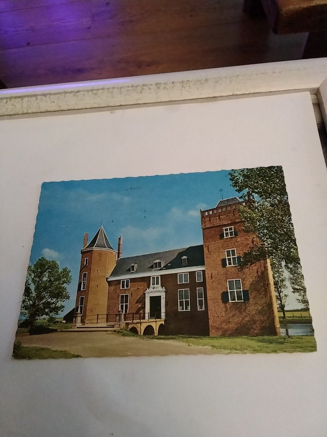 Oude ansichtkaart Slot Assumburg Heemskerk, Ophalen of Verzenden