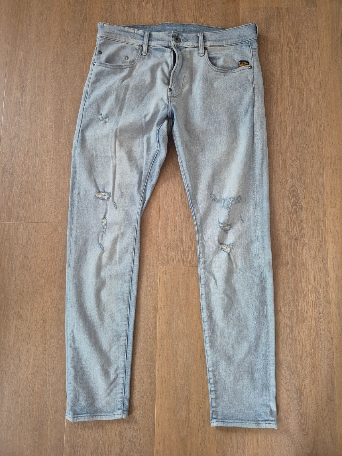 G star broek 33/32, Ophalen of Verzenden, Zo goed als nieuw, Blauw, W33 - W34 (confectie 48/50)
