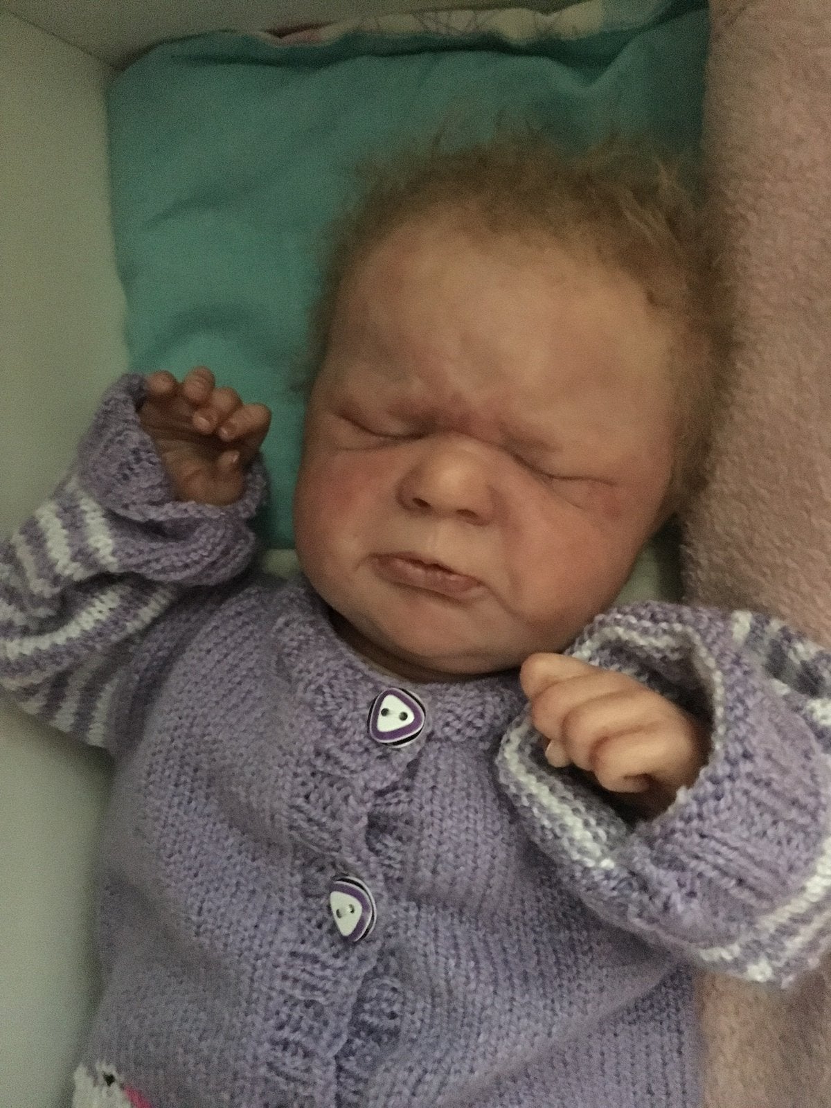 Reborn Thomas by Olga Auer, Verzamelen, Poppen, Ophalen of Verzenden, Zo goed als nieuw, Pop, Levensecht of Reborn