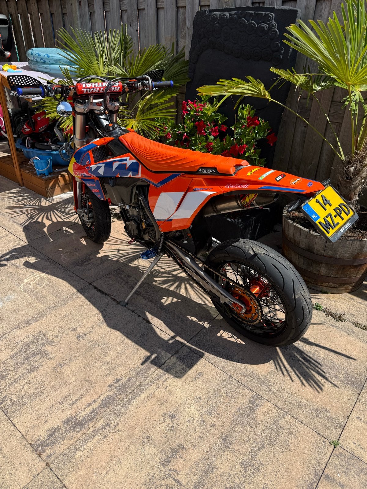 KTM exc-f 450 SuperMoto 2017, Motoren, Motoren | KTM, Particulier, SuperMoto, meer dan 35 kW, 1 cilinder, Motorrijbewijs A, Sportuitlaat