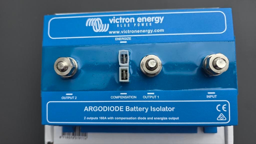 Victron Argo Diode Accu Isolator 160A 2 uitgangen, Ophalen of Verzenden, Nieuw