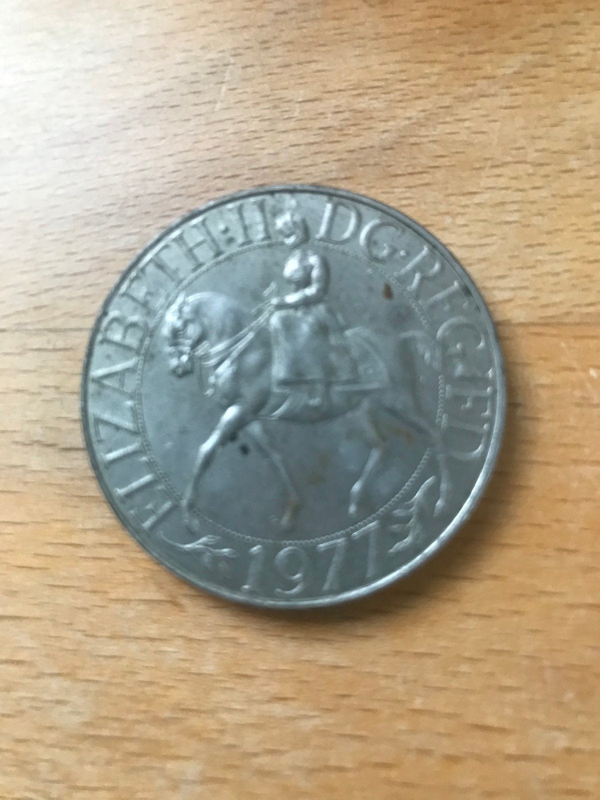 Zilveren Munt Elizabeth II 1977 - Jubileum, Ophalen