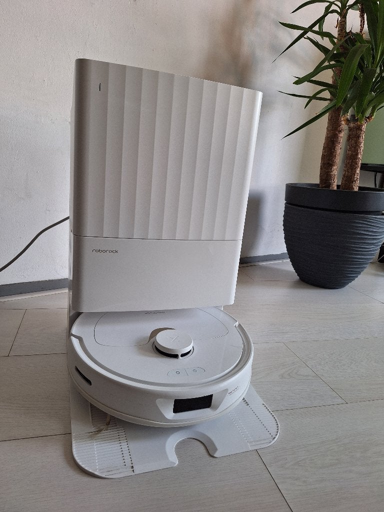 Roborock Q Revo robotstofzuiger met dweil+reinigingsstation, Stofzak, Overige merken, Stille werking, Ophalen of Verzenden