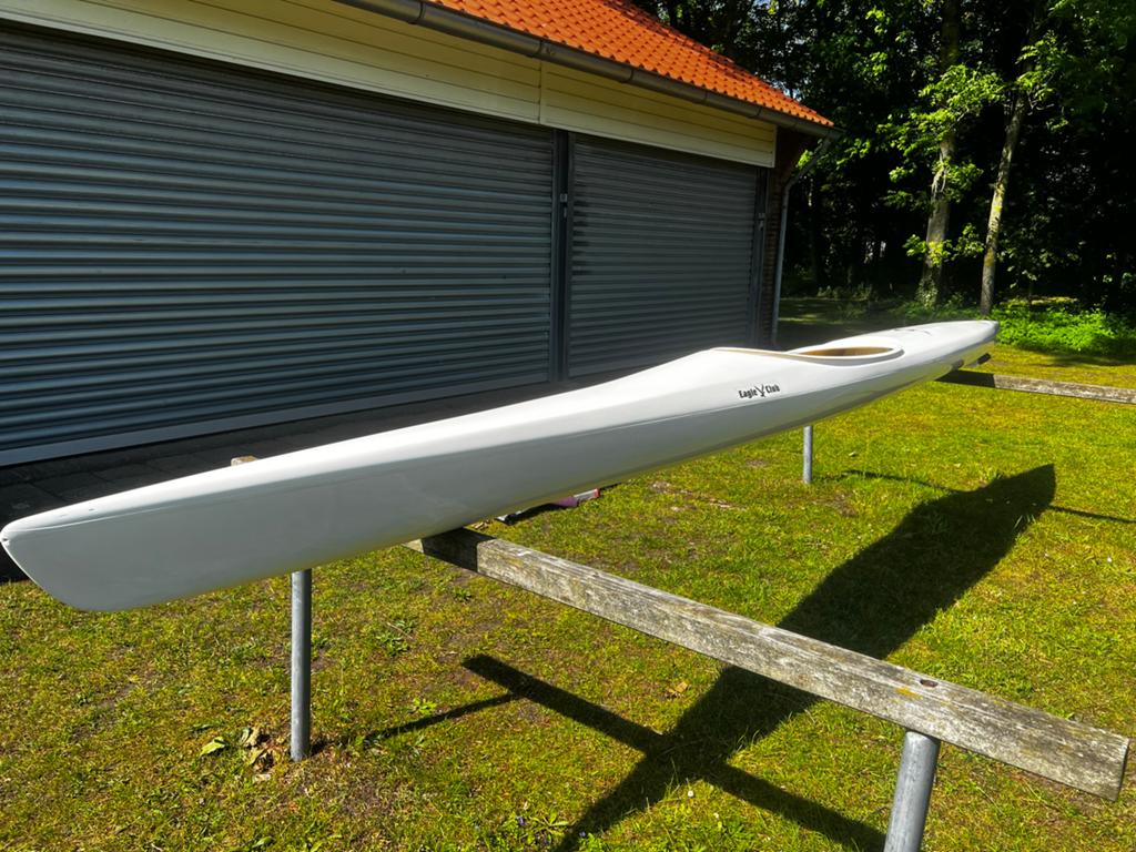 Fitness kano Eagle club, Ophalen, Gebruikt, Eén persoon, Met peddels