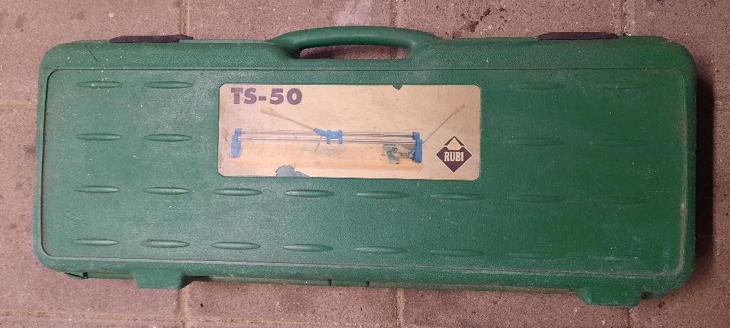 Rubi TS-50 Tegelsnijder, Doe-het-zelf en Verbouw, Tegels, Verzenden, 60 cm of meer, Zo goed als nieuw, 10 m² of meer