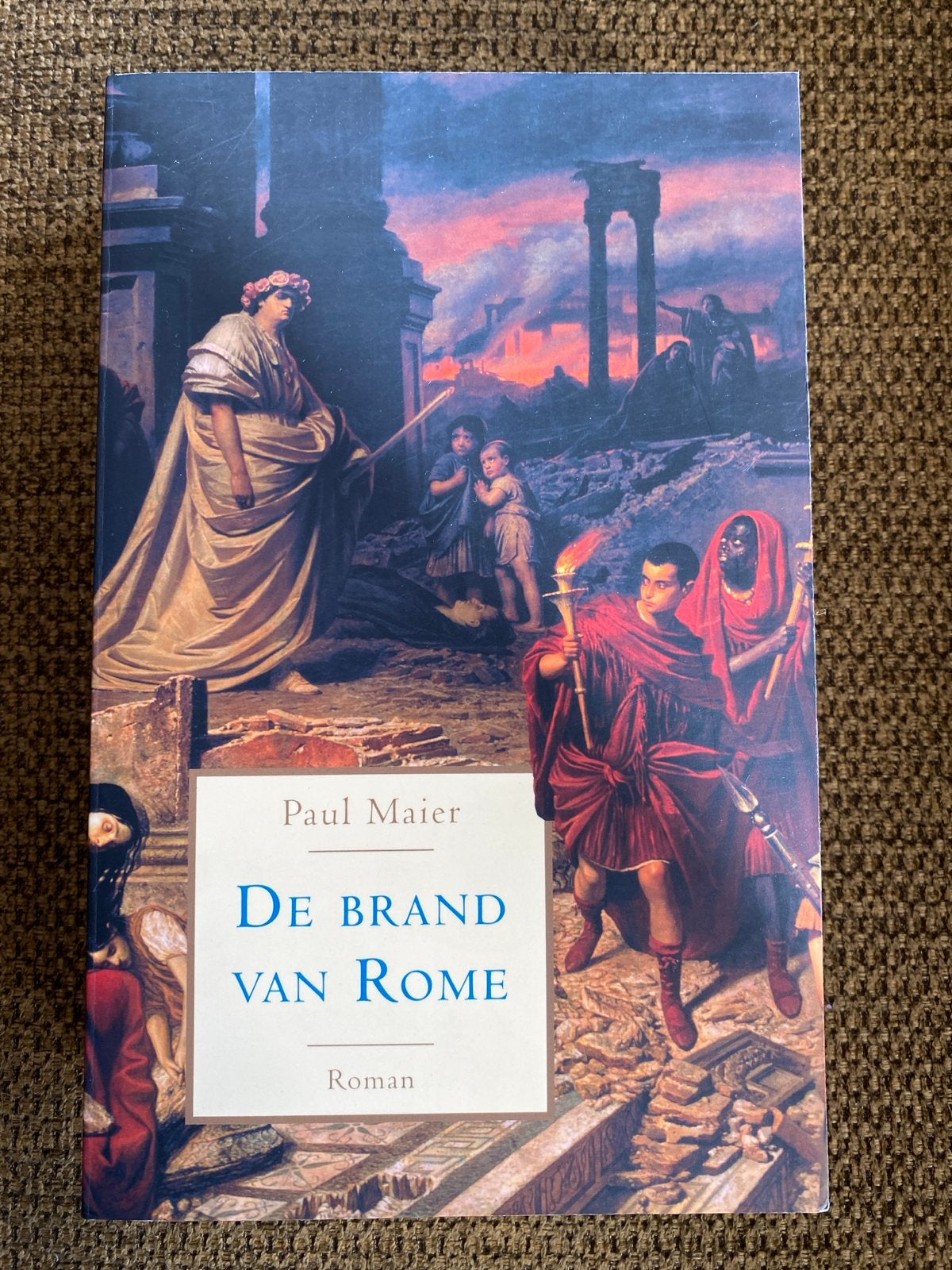 Paul Maier - De brand van Rome, Ophalen of Verzenden, Zo goed als nieuw, Paul Maier