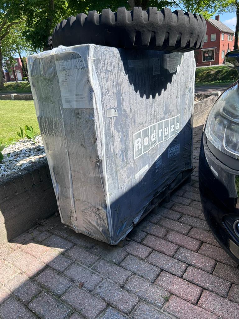 Te koop, metselstenen Rodruza zwart, Doe-het-zelf en Verbouw, Metselstenen, Ophalen of Verzenden, Zo goed als nieuw, Bakstenen