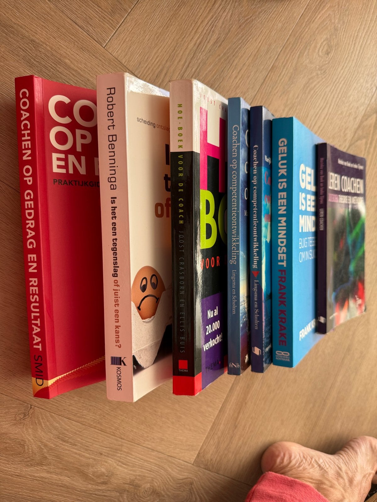 Diverse Coachboeken: Ontwikkeling, Mindset & Resultaat, Ophalen of Verzenden, Gelezen