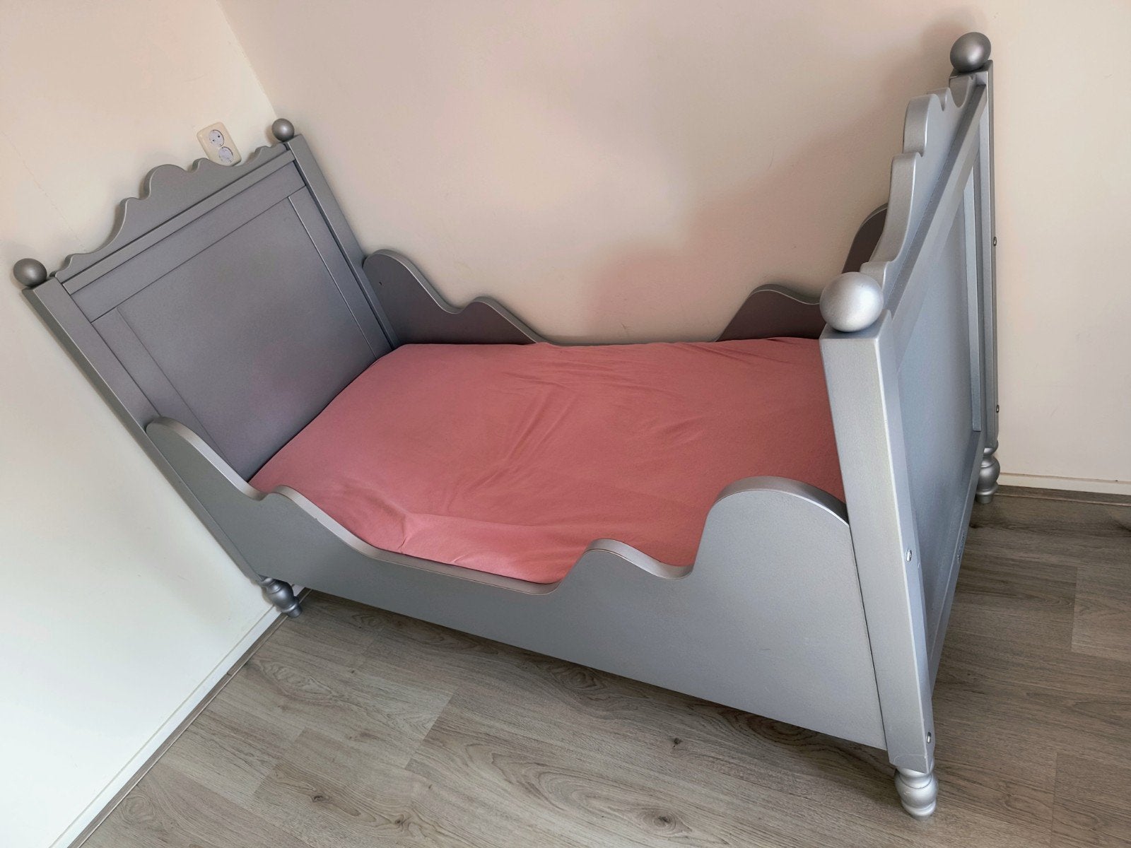 Bopita peuter princessen bed., Ophalen, Gebruikt, 140 tot 160 cm, 70 tot 85 cm