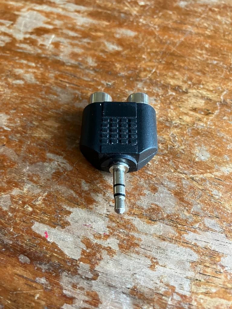 FiiO Verloop Mini Jack TRS naar 2 RCA Female, Ophalen of Verzenden, Zo goed als nieuw, Instrument
