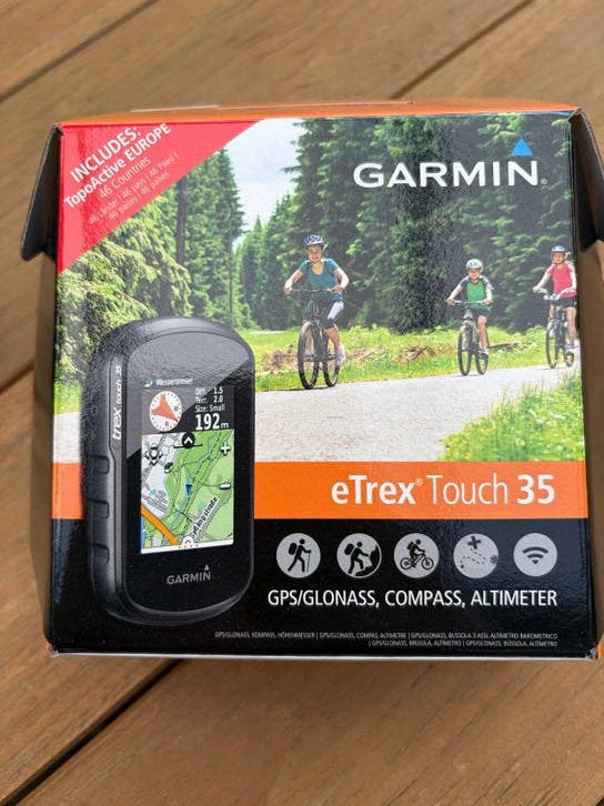 Garmin eTrex Touch 35 GPS voor fietsen en wandelen, Ophalen of Verzenden, Nieuw