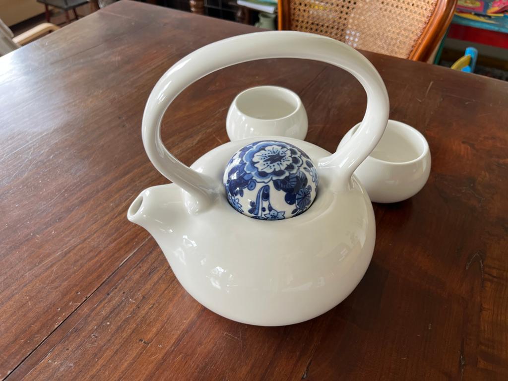 Royal Delft Belly theepot met theekoppen, Ophalen of Verzenden