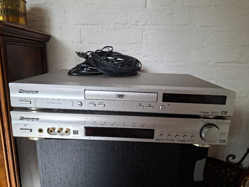 pioneer radio, dvd speler en dolby surround boxen, Gebruikt, Ophalen of Verzenden, Pioneer, 5.1-systeem