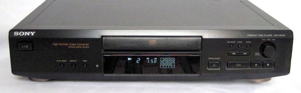 Sony CDP-XE 220 CD-speler met afstandsbediening, Ophalen, Gebruikt, Sony