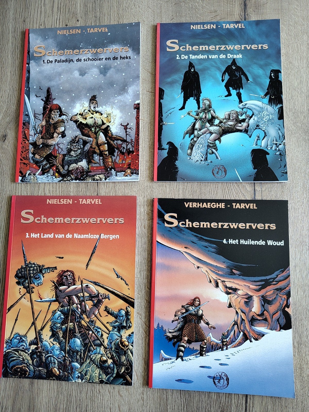 Schemerzwervers - Complete set 1-4 (Nielsen - Tarvel), Ophalen of Verzenden
