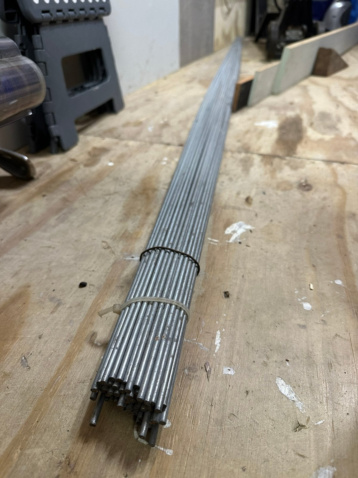 Rietdek materiaal, Ophalen