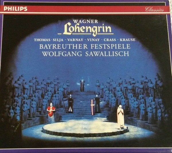 Wagner - Bayreuther Festspiele / Sawallisch – Lohengrin 3 CD, Boxset, Opera of Operette, Ophalen of Verzenden, Zo goed als nieuw