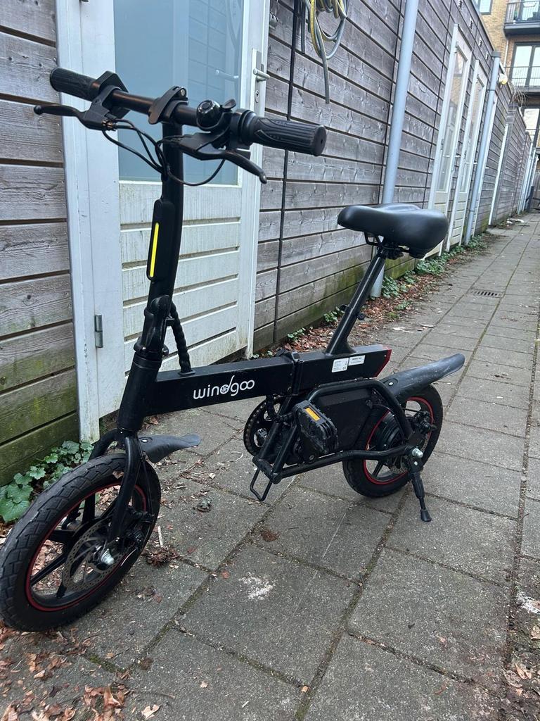 Windgoo B20 Opvouwbare Elektrische Fiets E-Bike, Overige merken, Gebruikt, Ophalen of Verzenden, Minder dan 47 cm