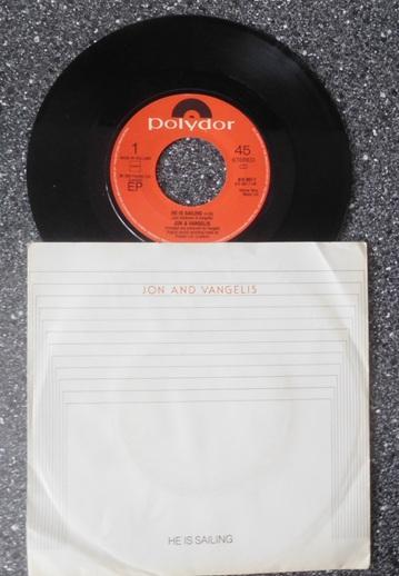 Jon & Vangelis - he is sailing, 7 inch, Single, Ophalen of Verzenden, Zo goed als nieuw