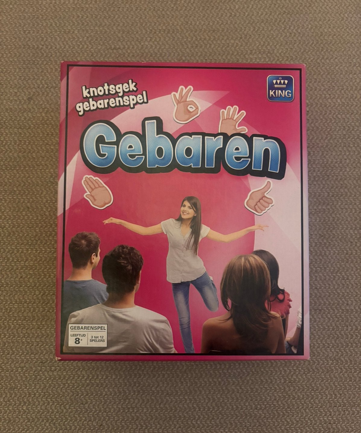 Gebarenspel - Lachen gegarandeerd, Ophalen of Verzenden, Zo goed als nieuw