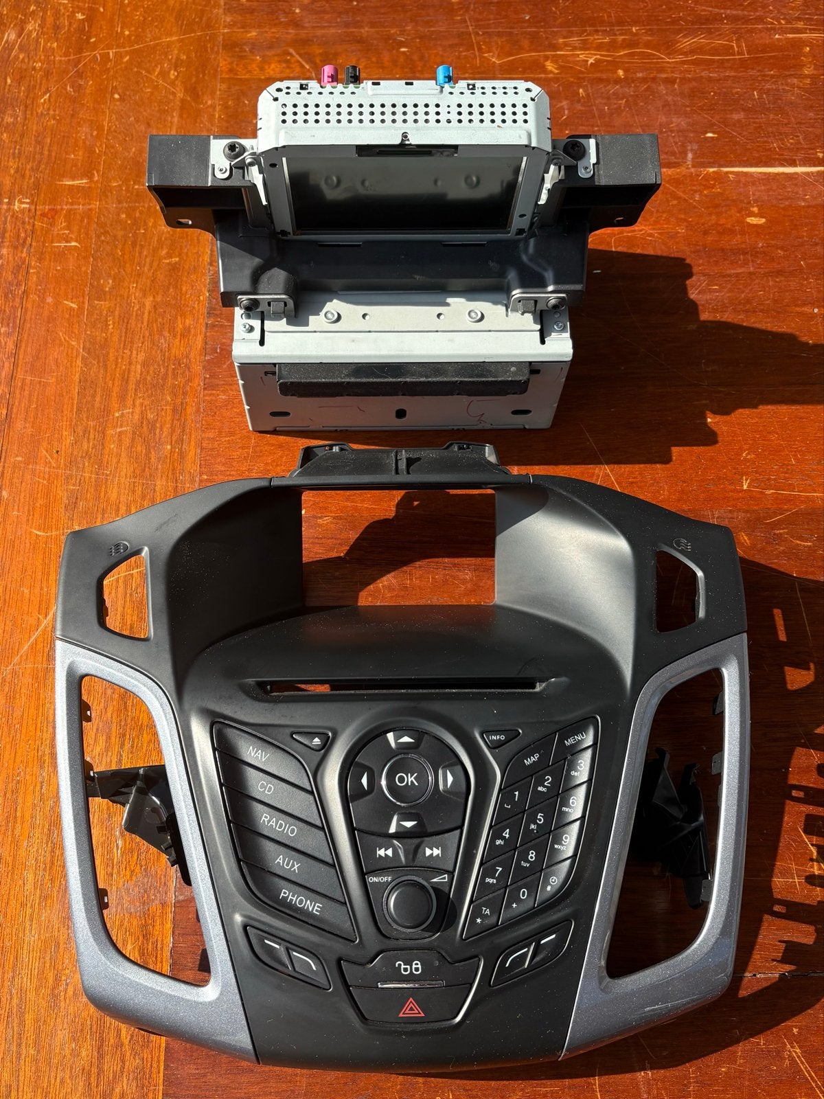 Ford Sync 1 Navigatie Radio Display Focus Fiesta Origineel, Auto diversen, Autoradio's, Ophalen of Verzenden, Gebruikt