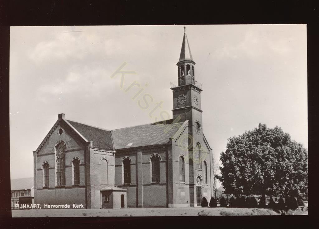 Fijnaart - Hervormde Kerk [003-6308, Verzenden, 1960 tot 1980, Ongelopen, Noord-Brabant