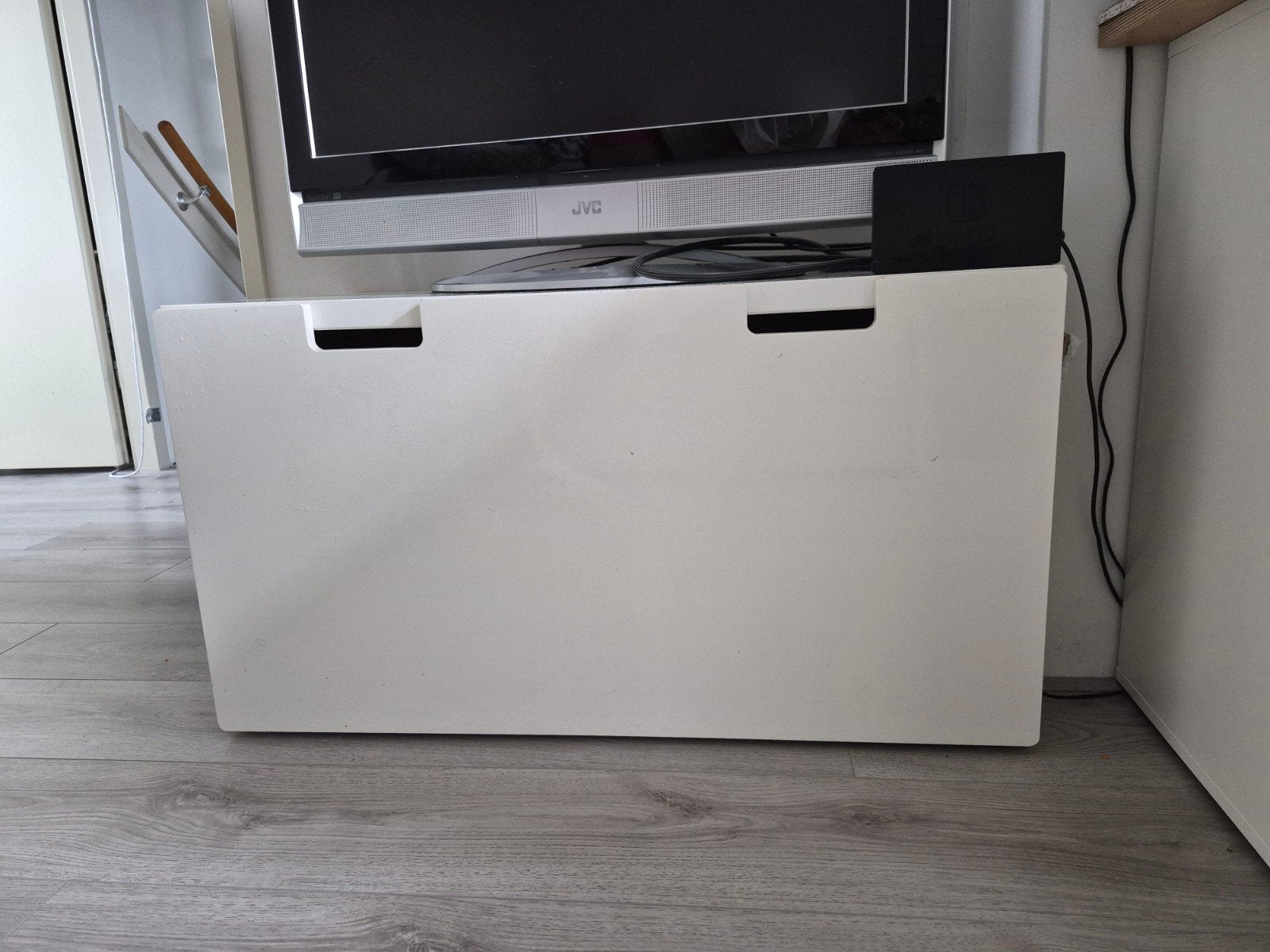 Witte IKEA Småstad kist, Ophalen, 50 tot 100 cm, Zo goed als nieuw, Minder dan 100 cm