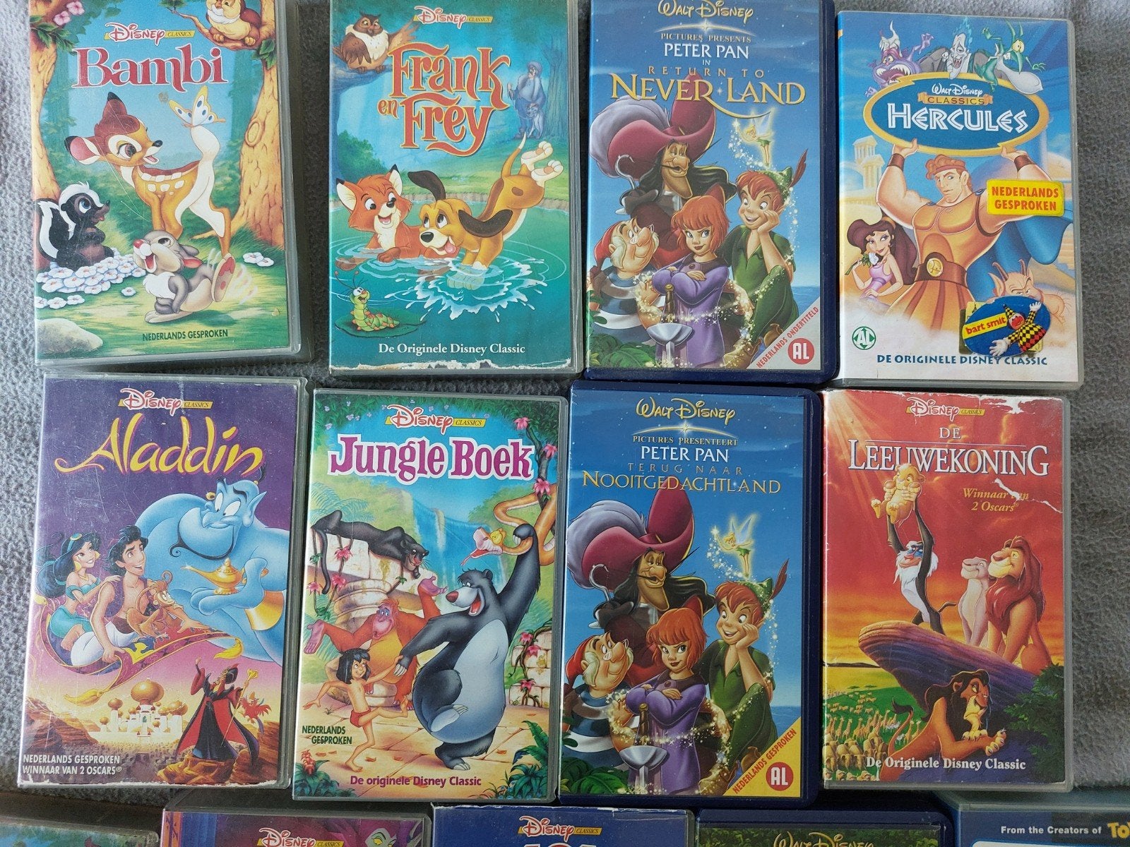 13 Disney videobanden VHS, Verzamelen, Ophalen of Verzenden