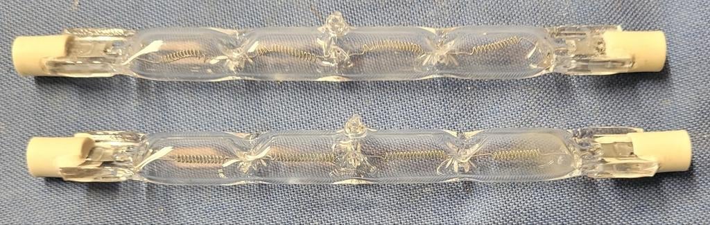 2x Philips Halogeenlamp 400W 230V - Krachtig Licht, 60 watt of meer, Halogeen (gloei)lamp, Overige fittingen, Ophalen of Verzenden