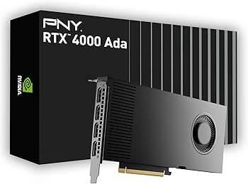 PNY RTX 4000 ADA (7 op voorraad), DisplayPort, GDDR6, PCI-Express 4, Info@pny.com