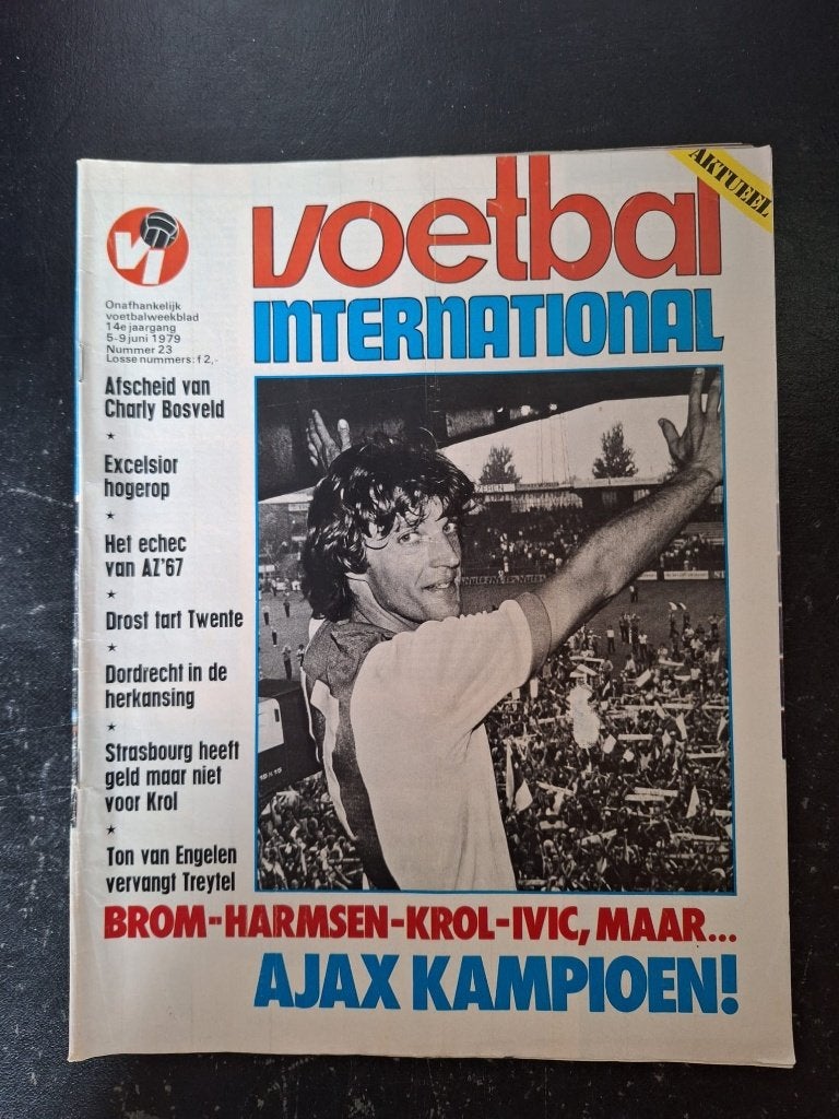 Magazine - Ajax landskampioen 1979, Ophalen of Verzenden, Gebruikt, Ajax, Boek of Tijdschrift