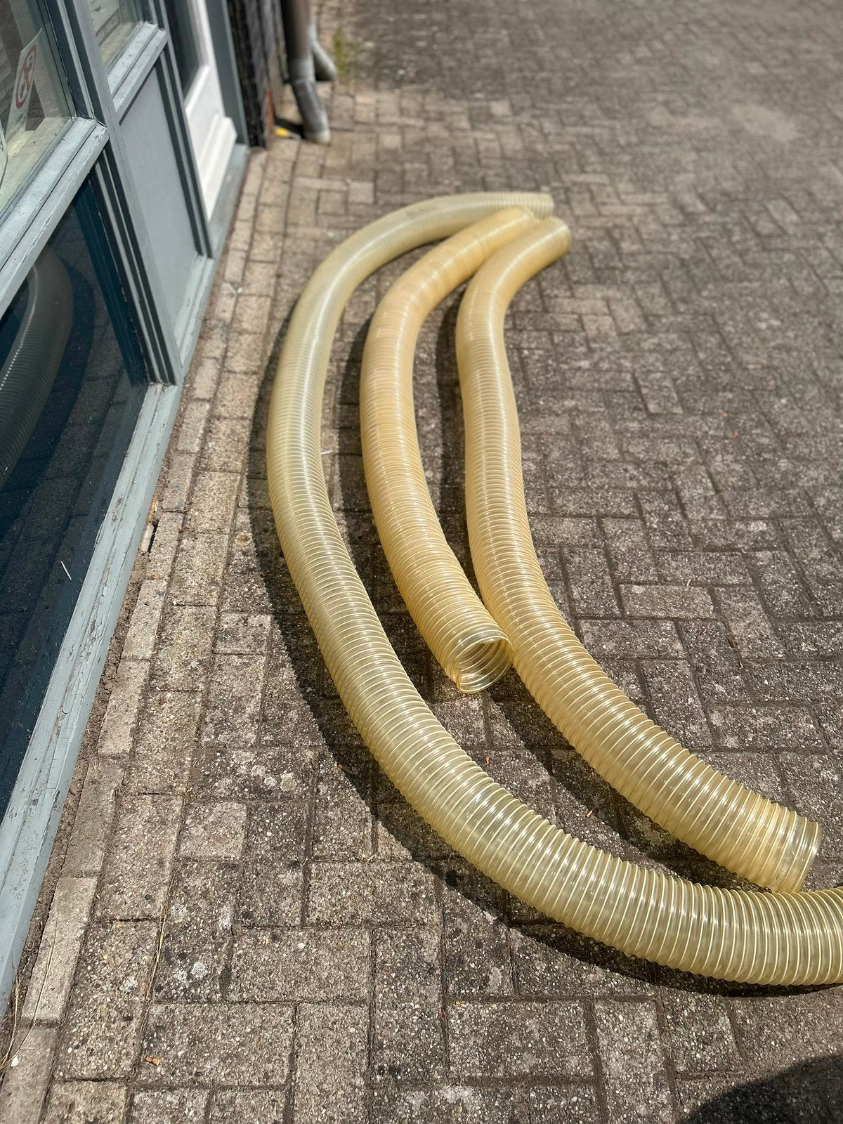 Afzuiging/ slangen Houtmot, Ophalen, Gebruikt, Afzuiger