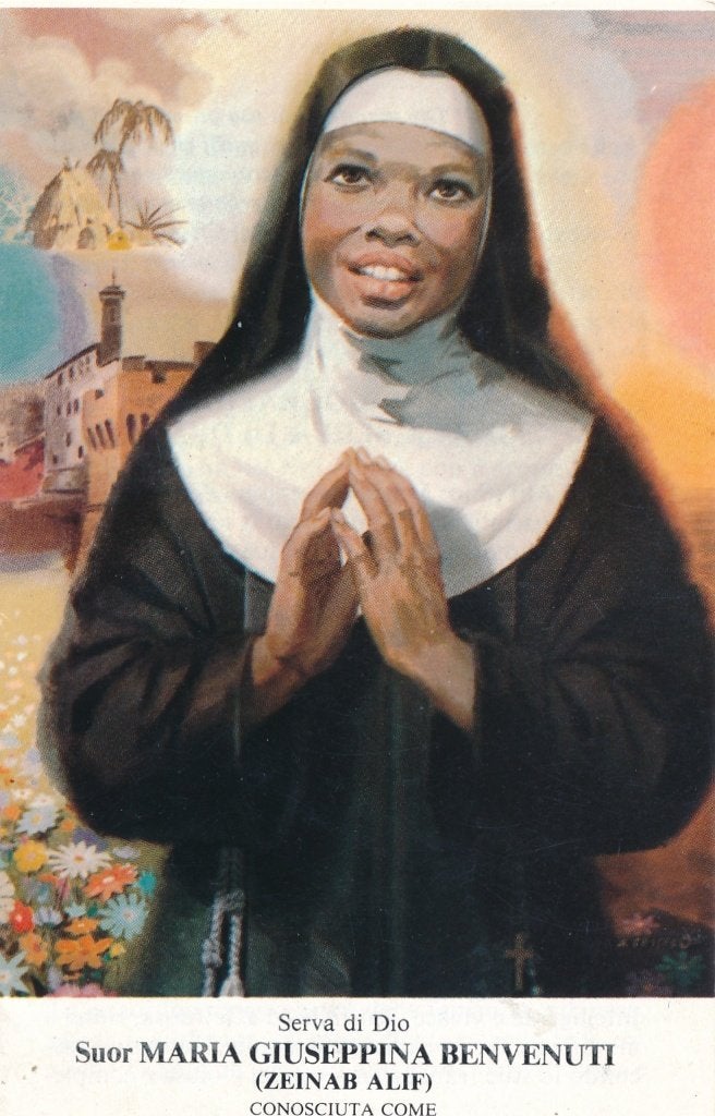 weinig voorkomende prent van Maria Giuseppina Benvenuti, Ophalen of Verzenden, Zo goed als nieuw, Kaart of Prent, Christendom | Katholiek