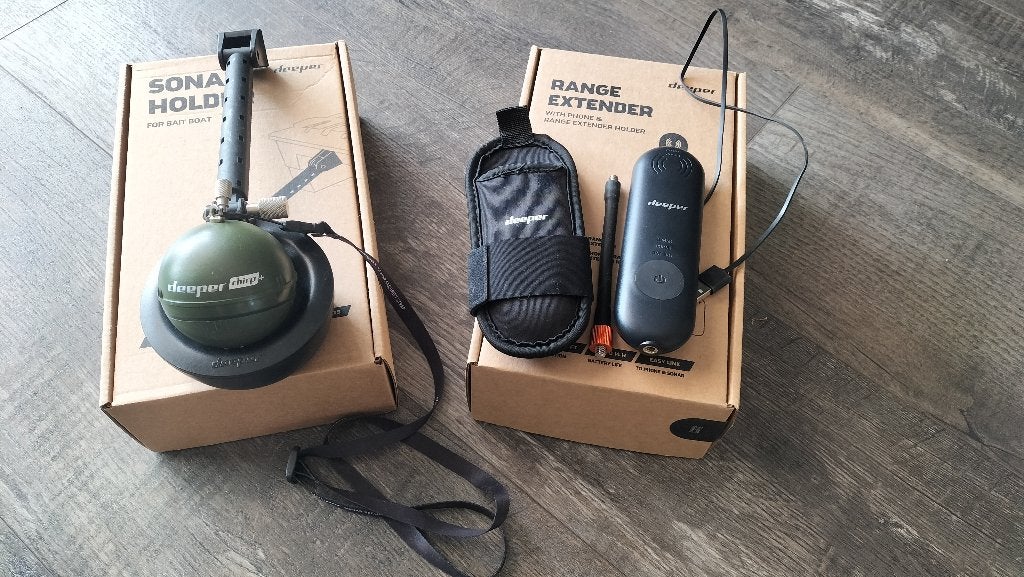 Deeper chirp met range extender, Ophalen of Verzenden, Zo goed als nieuw, Overige typen